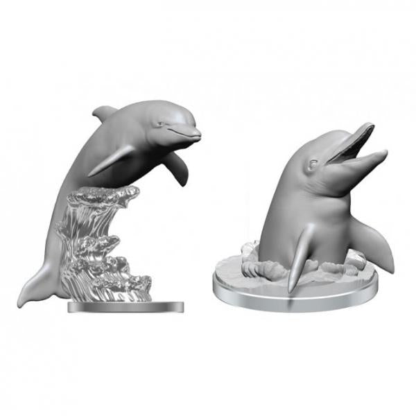 Dolphins: WizKids Deep Cuts Unpainted Miniatures (W14)