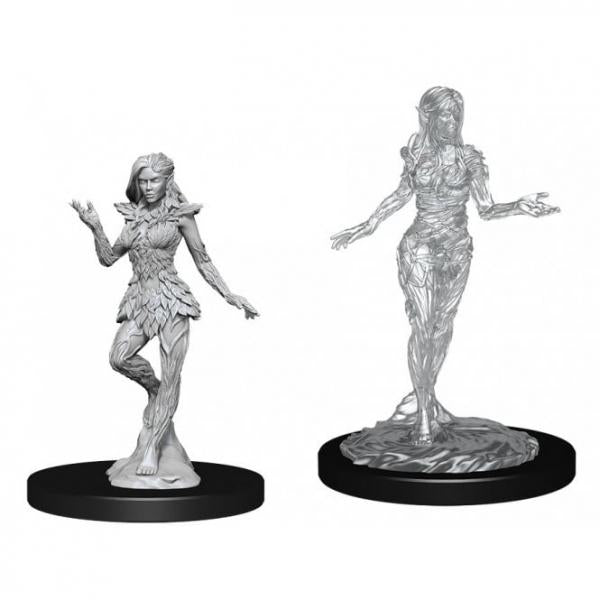 Nymph & Dryad: Pathfinder Battles Deepcuts Unpainted Miniatures (W14)