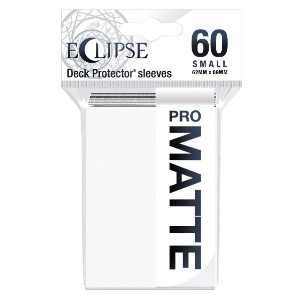 Eclipse Matte Small Sleeves: Arctic White (60)