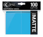 Eclipse Matte Standard Sleeves: Sky Blue (100)
