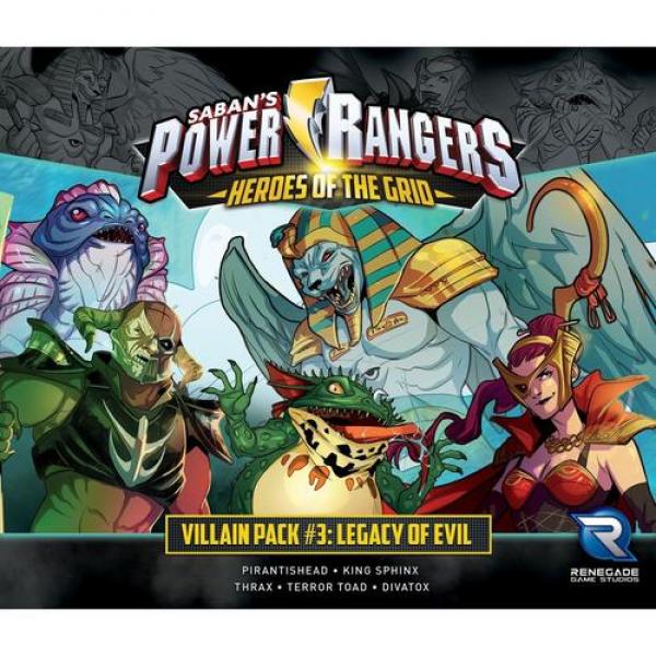 Power Rangers: Heroes of the Grid: Villian Pack #3: Legacy of Evil