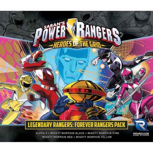 Power Rangers: Heroes of the Grid: Legendary Rangers: Forever Rangers Pack