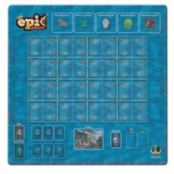 Tiny Epic Pirates: Game Mat