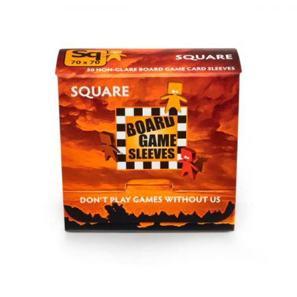 Board Game Sleeves - Square (fits cards of 69x69mm) [ Pre-order ]