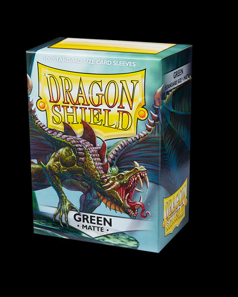 Dragon Shield Matte - Green (100 ct. in box)