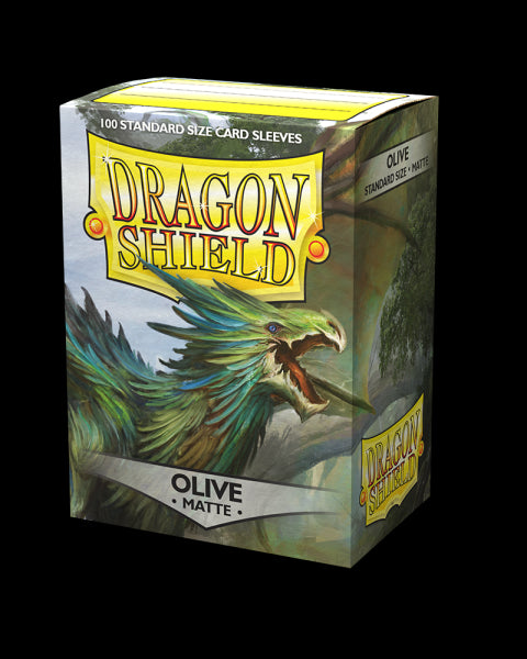 Dragon Shield Matte - Olive (100 ct. in box)
