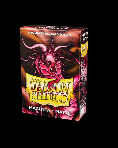 Dragon Shield Matte Japanese Size - Magenta (60 ct.) In Box