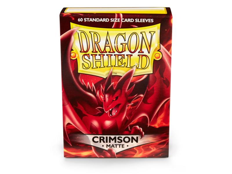 Dragon Shield Matte - Crimson (60 ct. in box) [ Pre-order ]