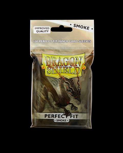 Dragon Shield Perfect Fit (Toploading) - Clear/Smoke (100 ct. in bag) [ Pre-order ]