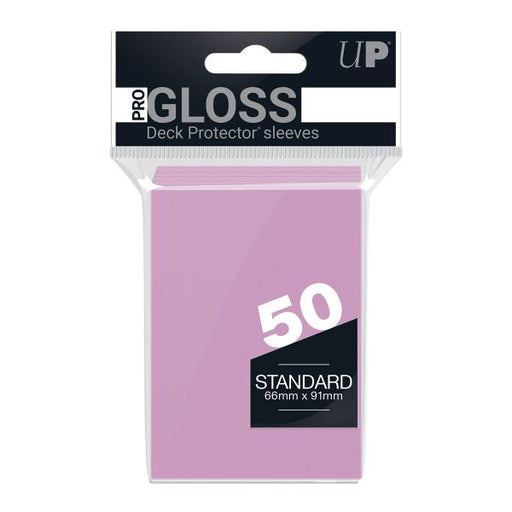 Standard Deck Protectors (50ct) - Bright Pink