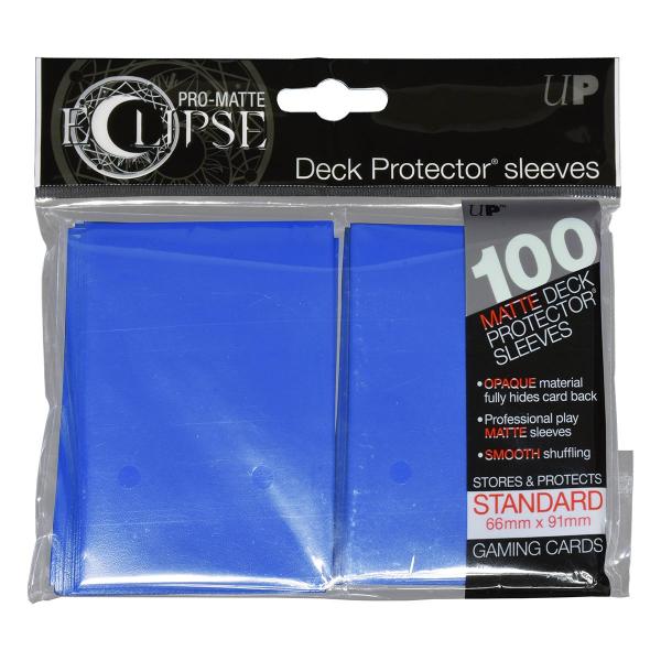 Pro Matte Standard Deck Protectors (100ct) - Pacific Blue