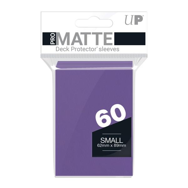 Pro Matte Small Deck Protectors (60 ct) - Purple