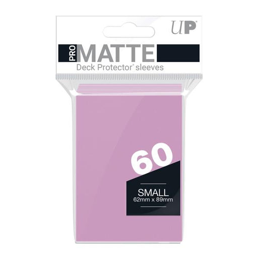 Pro Matte Small Deck Protectors (60 ct) - Pink