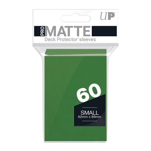 Pro Matte Small Deck Protectors (60 ct) - Green