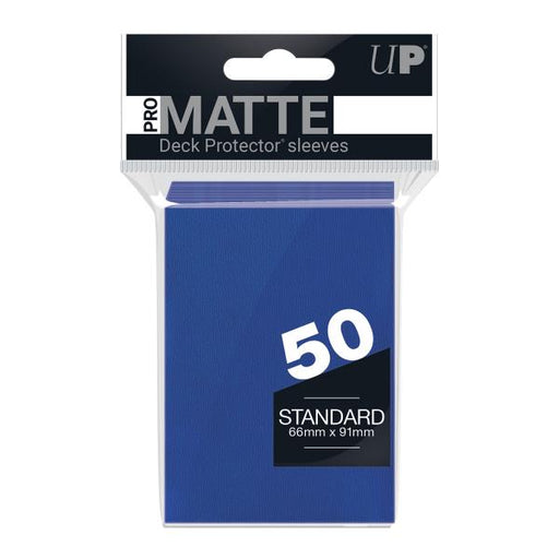 Pro Matte Standard Deck Protectors - Blue (50ct)