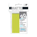 Pro Matte Small Deck Protectors (60ct) - Bright Yellow