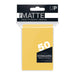 Pro Matte Deck Protectors (50ct) - Yellow