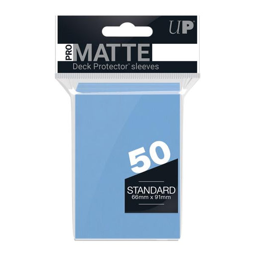 Pro Matte Deck Protectors (50ct) - Light Blue