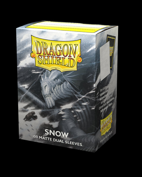 Dragon Shield Dual Matte - Snow (100 ct.)