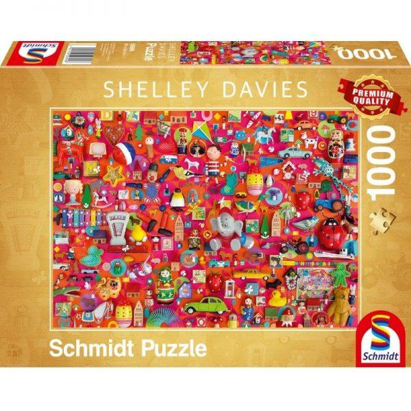 Shelley Davies: Vintage Toys (1000pc)