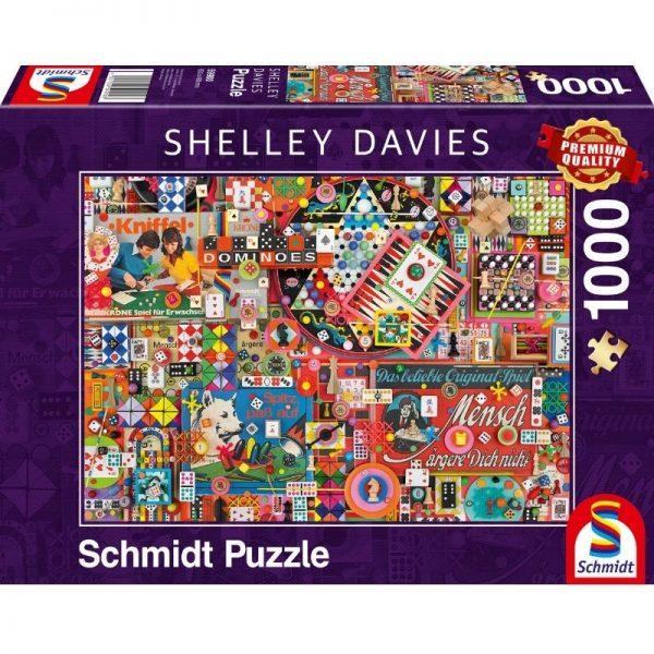 Shelley Davies: Vintage Board Games (1000pc)