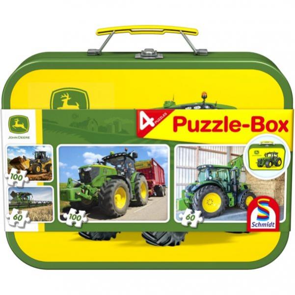John Deere Puzzle Box (2x60pc/2x100pc)