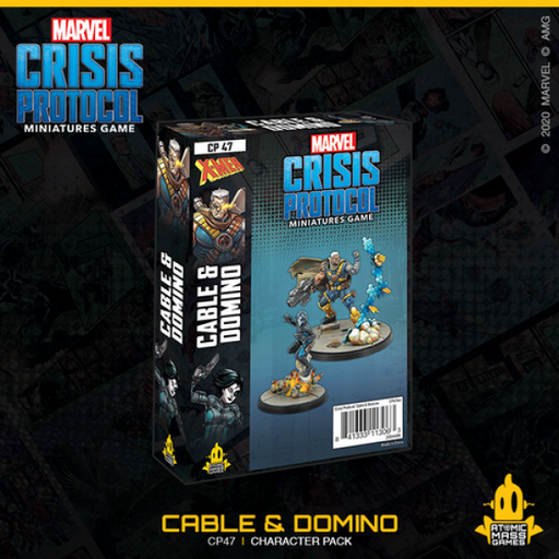 Cable and Domino: Marvel Crisis Protocol Miniatures Game