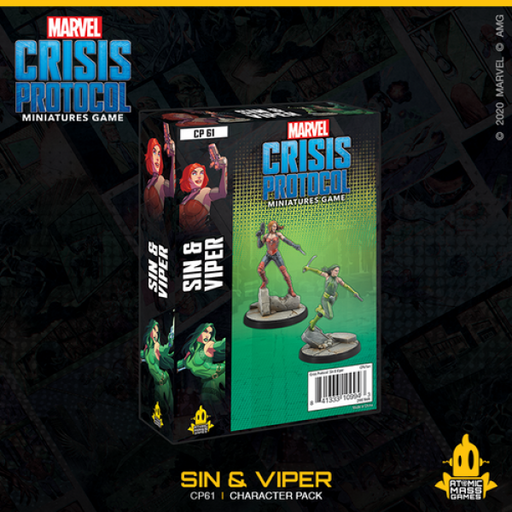 Sin and Viper Character Pack: Marvel Crisis Protocol