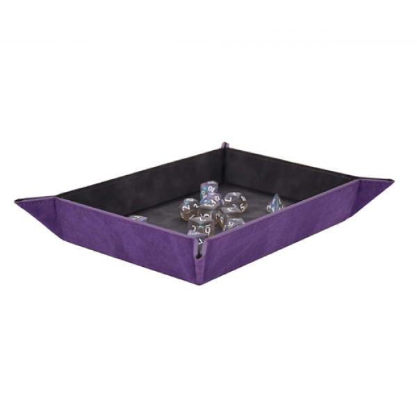 Foldable Dice Rolling Tray - Amethyst