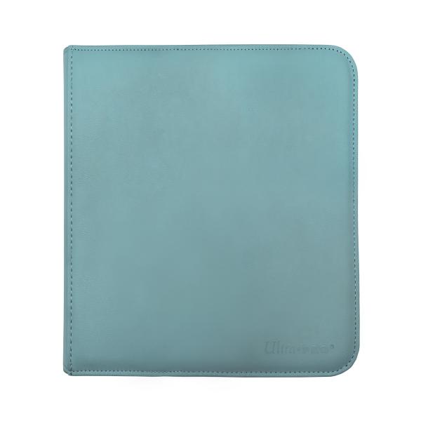 Vivid 12-Pocket Zippered PRO-Binder - Light Blue