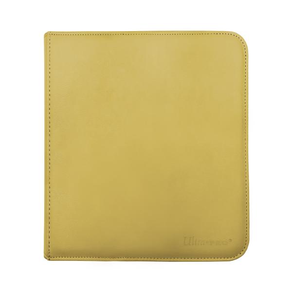 Vivid 12-Pocket Zippered PRO-Binder - Yellow