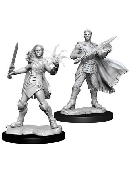 Pack 1: Magic the Gathering Unpainted Miniatures (W15)