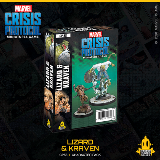 Lizard and Kraven: Marvel Crisis Protocol Miniatures Game