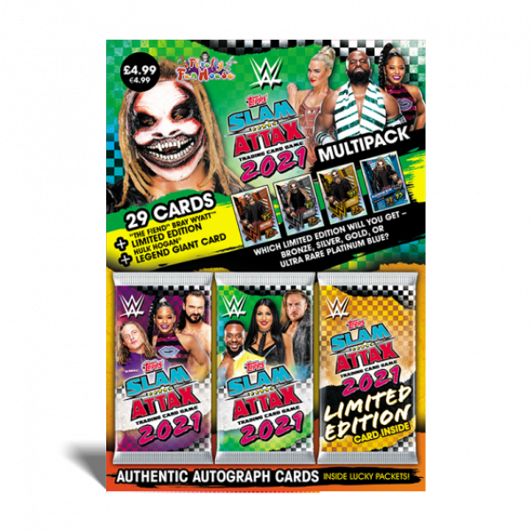 WWE Slam Attax 2021 Multipacks | CCG | Rules of Play WWE Slam Attax 2021 Multipacks | CCG | Rules of Play
