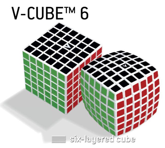 V-CUBE 6 White Flat | Accessories | Rules of Play