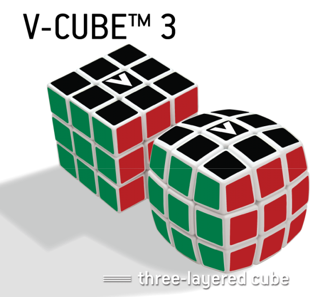 V-CUBE 3 White Pillow