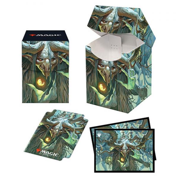 mtg commander 2021 decks MTG: Commander 2021 PRO 100+ Deck Box & 100ct Sleeves featuring Witherbloom | Accessories