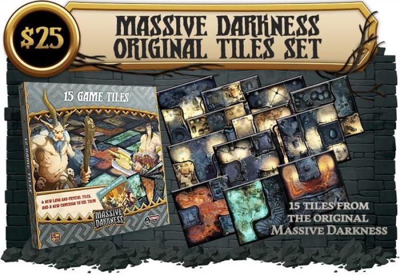 Massive Darkness Original Tiles Set