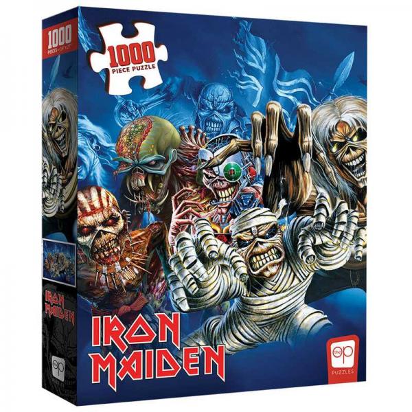 Iron Maiden The Faces of Eddie 1000-Piece Puzzle