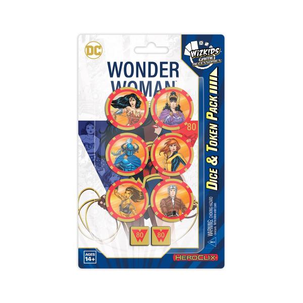 Wonder Woman 80th Anniversary Dice and Token Pack: DC Comics HeroClix