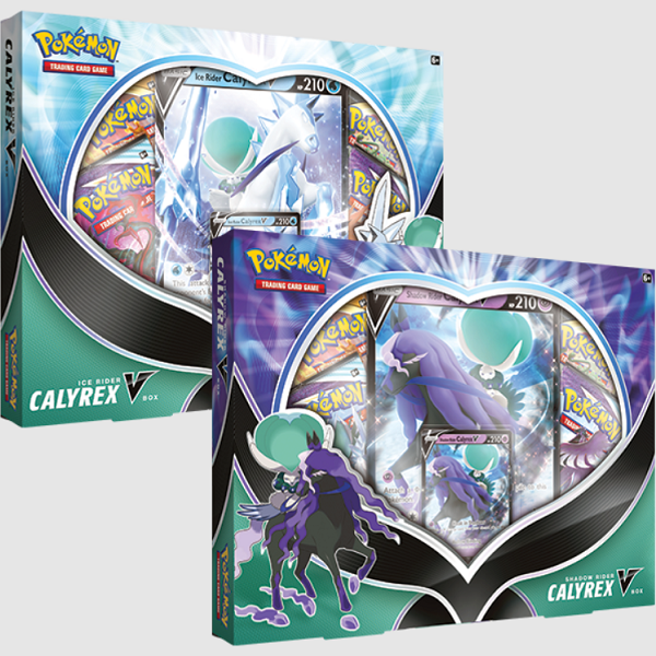 Pokémon TCG: August V Box - Ice Rider/Shadow Rider Calyrex