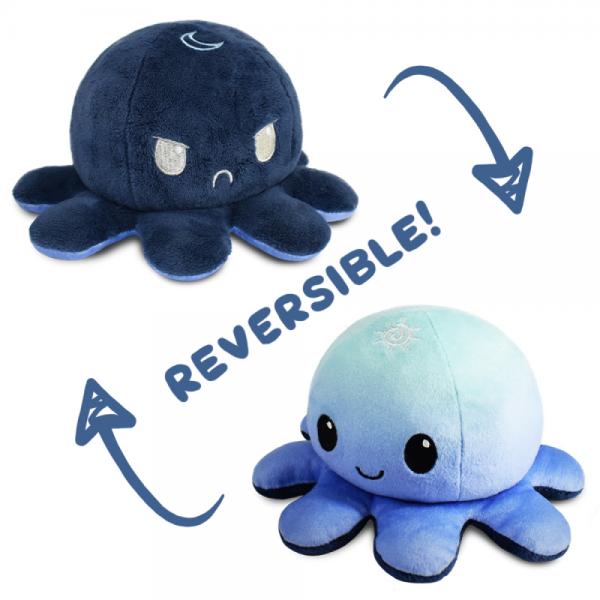 Reversible Octopus Plushie - Day/Night