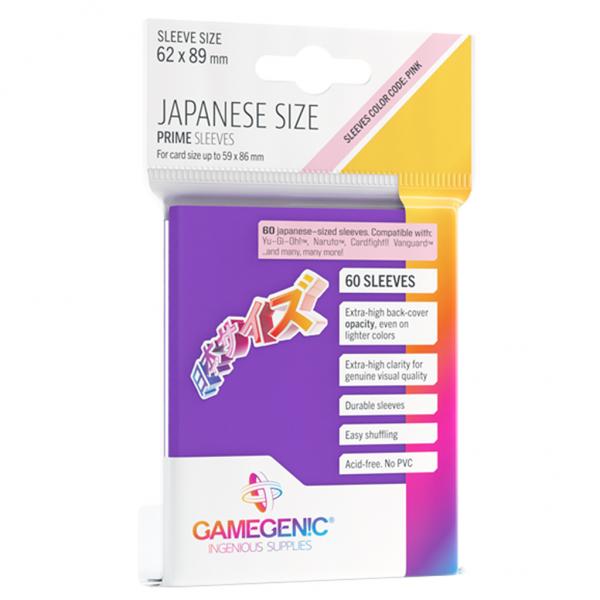 Gamegenic Prime Japanese Sized Sleeves Purple (60 ct.)