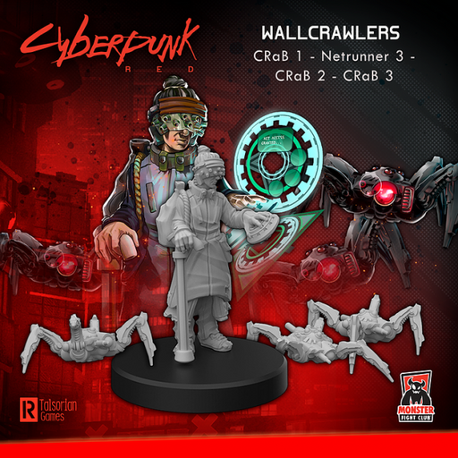 Cyberpunk Red Miniatures: Wall Crawlers