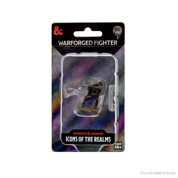 Male Warforged Fighter D&D Icons of the Realms Premium Figures (W7)