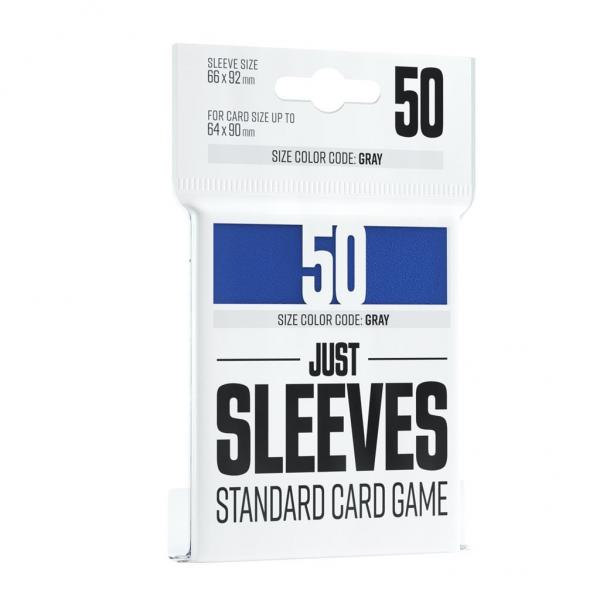 Gamegenic Just Sleeves: Standard Card Game Blue (50 ct.)