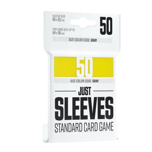Gamegenic Just Sleeves: Standard Card Game Yellow (50 ct.)
