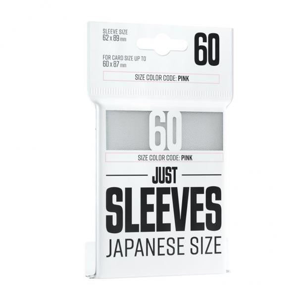 Gamegenic Just Sleeves: Japanese Size White (60 ct.)