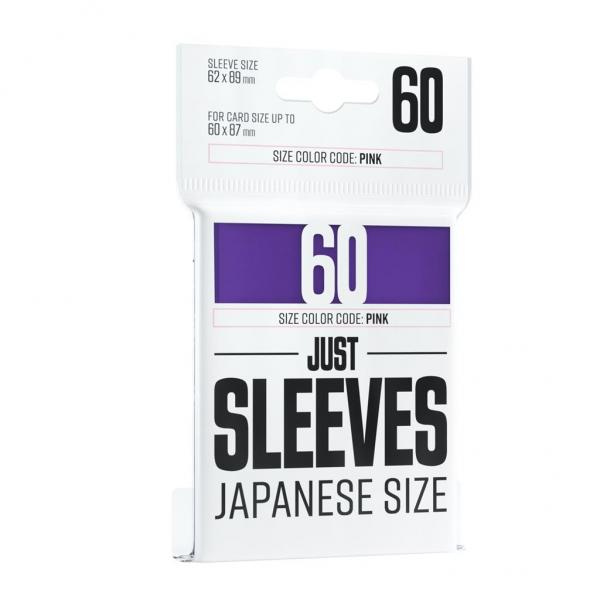 Gamegenic Just Sleeves: Japanese Size Purple (60 ct.)