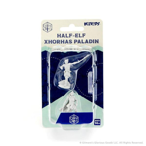 Half-Elf Paladin Xhorhas Female: Critical Role Unpainted Miniatures (W1)